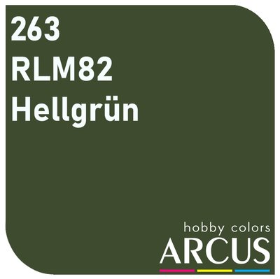 E263 Алкідна емаль RLM 82 Hellgrün ARC-E263 фото