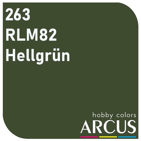 E263 Алкидная эмаль RLM 82 Hellgrün ARC-E263 фото