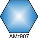 Краска акриловая синяя металлик Хома (Homa) АМт907 HOM-AMT907 фото 1
