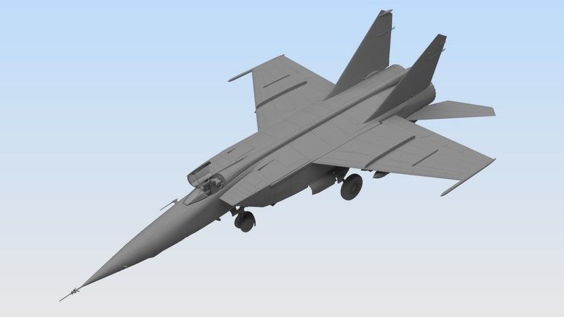 Сборная модель 1:72 самолета МиГ-25РБ ICM72173 фото
