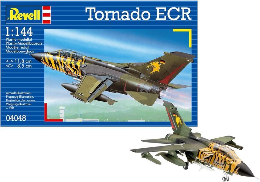 Сборная модель самолета Tornado ECR 1/144, Revell 04048, геликоптеры и вертолеты RV04048 фото