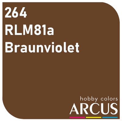 E264 Алкидная эмаль RLM 81a Braunviolet ARC-E264 фото