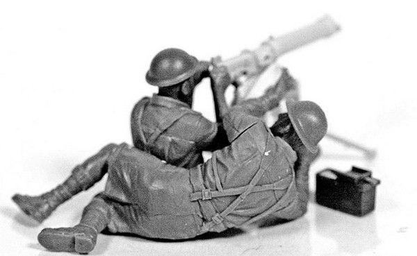Пулемет `Виккерс` с расчетом - 1:35 MB3597 фото