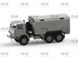 Сборная масштабная модель 1:35 грузового автомобиля КамАЗ-4310 с фургоном К4320Д ICM35002 фото 3