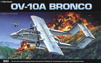 Збірна модель Academy oV-10 'Bronco' - 1:72 масштабна з пластику, гелікоптери та вертольоти AC12463 фото