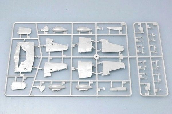 Збірна модель Trumpeter hawker 'Sea Fury' FB.11 - 1:72 масштабна з пластику, гелікоптери та вертольоти TRU01631 фото