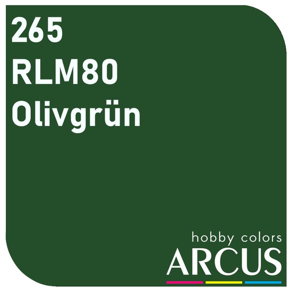 E265 Алкидная эмаль RLM 80 Оlivgrün ARC-E265 фото