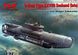 Збірна масштабна модель 1:72 підводного човна U-boat Type XXVIIB 'Seehund' (пізня) ICMS007 фото 1