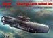 Збірна масштабна модель 1:72 підводного човна U-boat Type XXVIIB 'Seehund' (пізня) ICM, флот і підводні човни ICMS007 фото 1