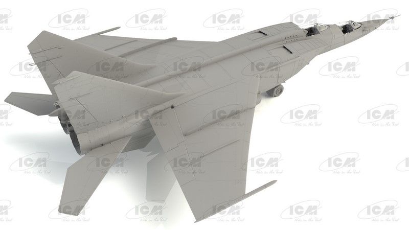 Збірна модель 1:72 літака МіГ-25РУ ICM72176 фото