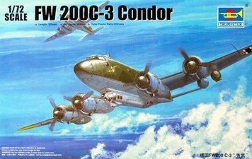 Сборная модель Trumpeter fw-200 C-3 'Condor' - 1:72 из пластика, военная авиация до 1945 г. TRU01637 фото