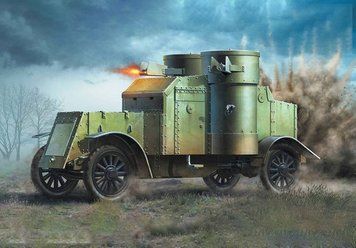 Збірна модель Master Box austin Mk. III - 1:72 масштабна з пластику, військові бронетранспортери MB72007 фото