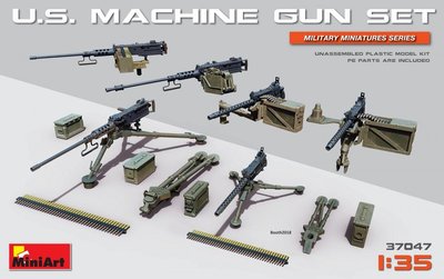 Набор американских пулеметов - 1:35 MA37047 фото
