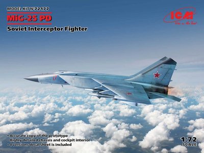 МиГ-25ПД - 1:72 ICM72177 фото