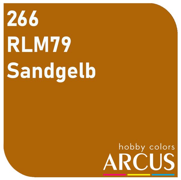 E266 Алкідна емаль RLM 79 Sandgelb ARC-E266 фото