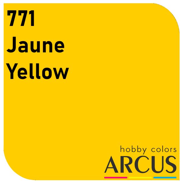 E771 Алкидная эмаль Jaune (Yellow) ARC-E771 фото