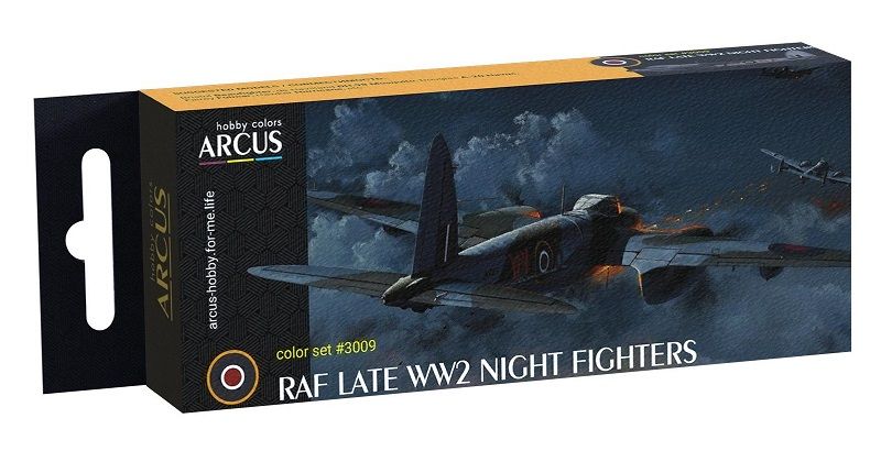 3009 Набор красок 'RAF Late WW2 Night Fighters' ARC-SET03009 фото