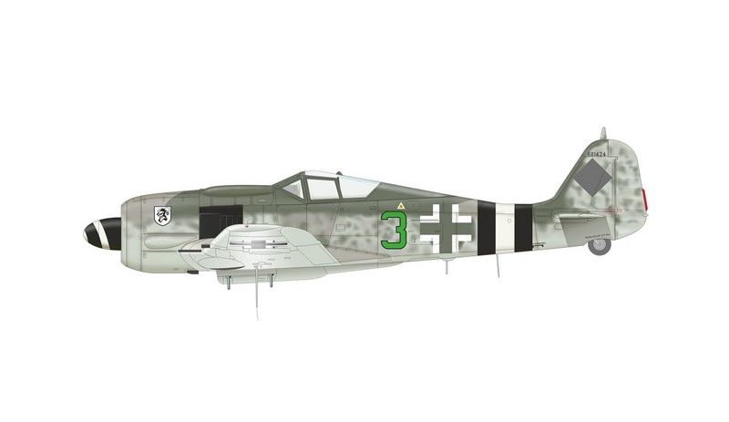 Сборная модель 1:72 истребителя Fw 190A-8/R2 EDU70112 фото