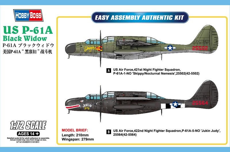 P-61A - 1:72 HB87261 фото