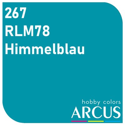 E267 Алкідна емаль RLM 78 Himmelblau Alкідна емаль RLM 78 Himmelblau ARC-E267 фото