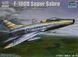 Збірна модель Trumpeter f-100D Super Sabre - 1:72 масштабна з пластику, гелікоптери та вертольоти TRU01649 фото 1