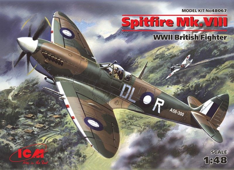 Spitfire Mk.VIII (RAF) - 1:48 ICM48067 фото