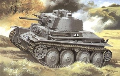 Сборная модель 1:72 танка LT vz.38 UM350 фото