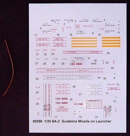 ЗРК С-75 'Двіна' (SA-2) - 1:35 TRU00206 фото