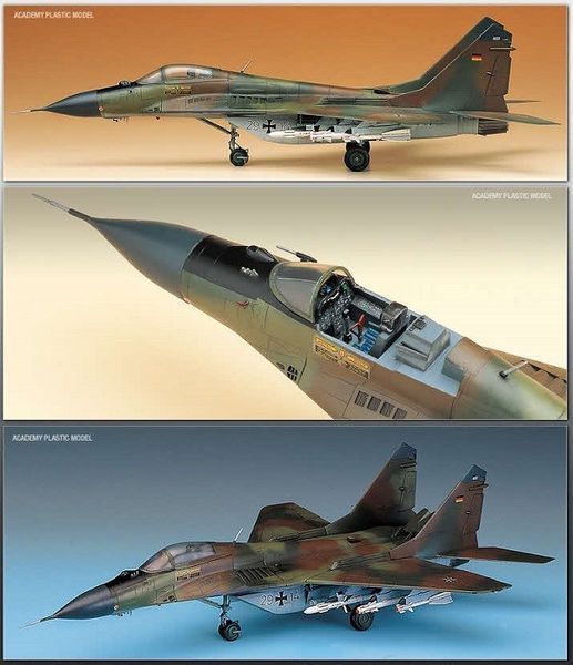 Збірна модель Academy міГ-29А - 1:48 масштабна з пластику, гелікоптери та вертольоти AC12263 фото