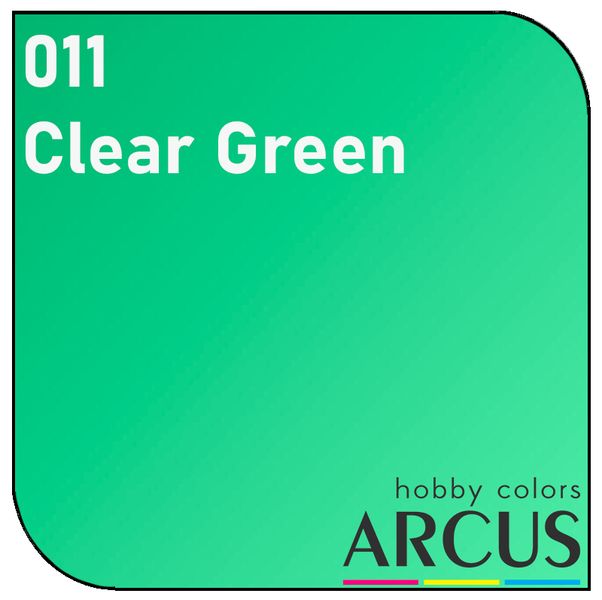 E011 Алкидный прозрачный зелёный лак ARC-E011 фото