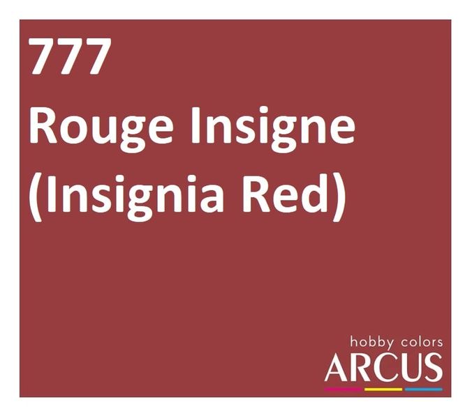 E777 Алкидная эмаль Rouge Insigne ARC-E777 фото