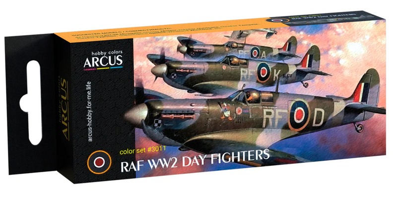 3011 Набор красок 'RAF WW2 Day Fighters' ARC-SET03011 фото