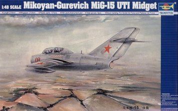 Збірна модель Trumpeter міГ-15УТІ - 1:48 масштабна з пластику, гелікоптери та вертольоти TRU02805 фото