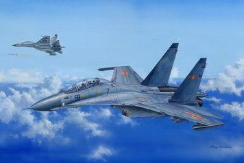 Сборная модель Hobby Boss су-30МКК - 1:48 пластиковая, геликоптеры и вертолеты HB81714 фото