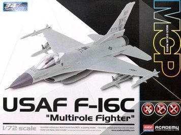 Збірна модель Academy f-16C - 1:72 масштабна з пластику, гелікоптери та вертольоти AC12541 фото