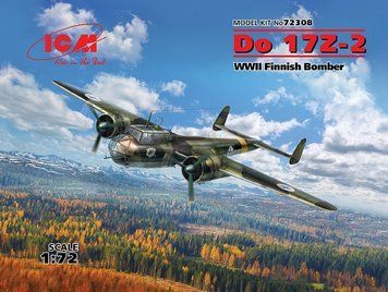 Збірна модель ICM do 17Z-2 - 1:72 масштабна з пластику, військова авіація до 1945 р. ICM72308 фото
