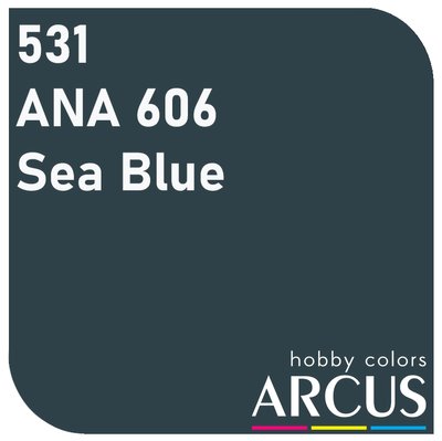 E531 Алкідна емаль ANA 606 Sea Blue ARC-E531 фото