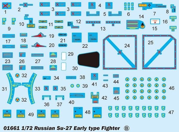 Су-27 (ранний) - 1:72 TRU01661 фото