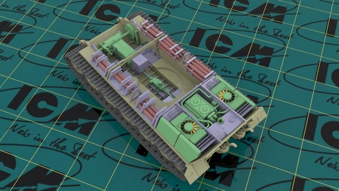 Сборная модель 1:35 танка Pz.Kpfw.VI Ausf. B 'Королевский Тигр' ICM35364 фото