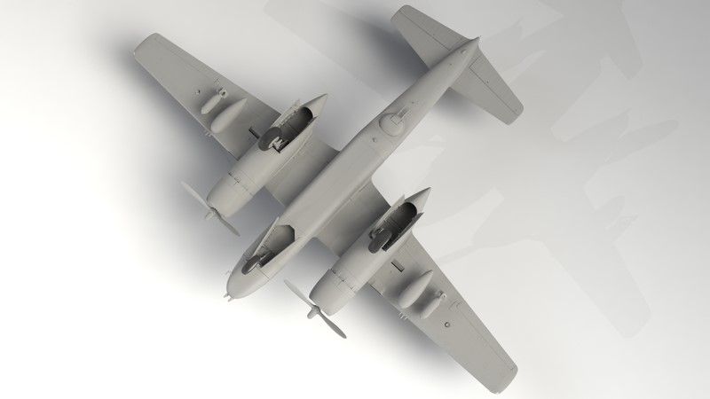 Сборная модель 1:48 штурмовика-бомбардировщика B-26B Invader ICM48281 фото