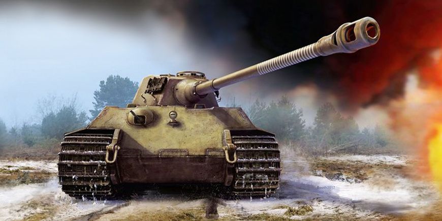 Збірна модель 1:35 танка Pz.Kpfw.VI Ausf. B 'Королівський Тигр' ICM35364 фото