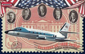 Lockheed VC-140B Jetstar - 1:144 RN324 фото