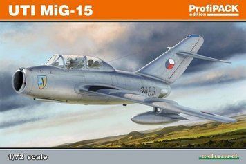 Cборная модель 1:72 самолета МиГ-15УТИ Eduard, геликоптеры и вертолеты EDU7055 фото