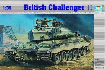 Збірна модель Trumpeter challenger II - 1:35 масштабна з пластику, танки і САУ TRU00308 фото