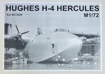 Збірна модель 1:72 літаючого човна Hughes H-4 Hercules AMO72029 фото