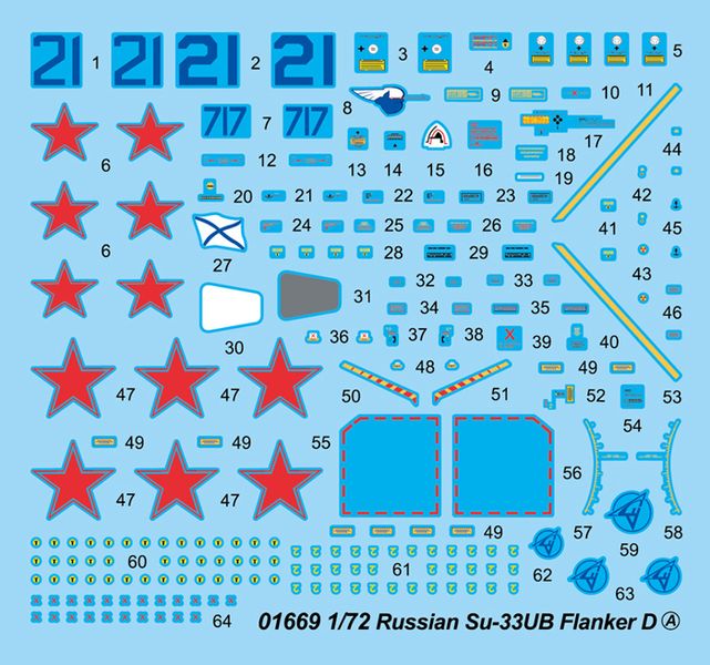 Су-33УБ - 1:72 TRU01669 фото