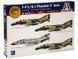 Сборная модель 1:72 истребителя F-4 Phantom II Italeri, геликоптеры и вертолеты ITL1373 фото 1