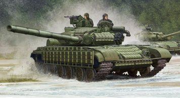 Збірна модель Trumpeter т-64БВ (1985 р.) - 1:35 масштабна з пластику, танки і САУ TRU05522 фото