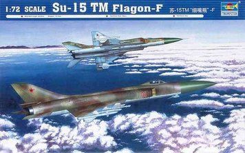 Збірна модель Trumpeter су-15ТМ (Flagon F) - 1:72 масштабна з пластику, гелікоптери та вертольоти TRU01623 фото