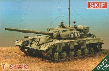 Сборная модель 1:35 танка Т-64АК Скиф, танки и САУ MK227 фото